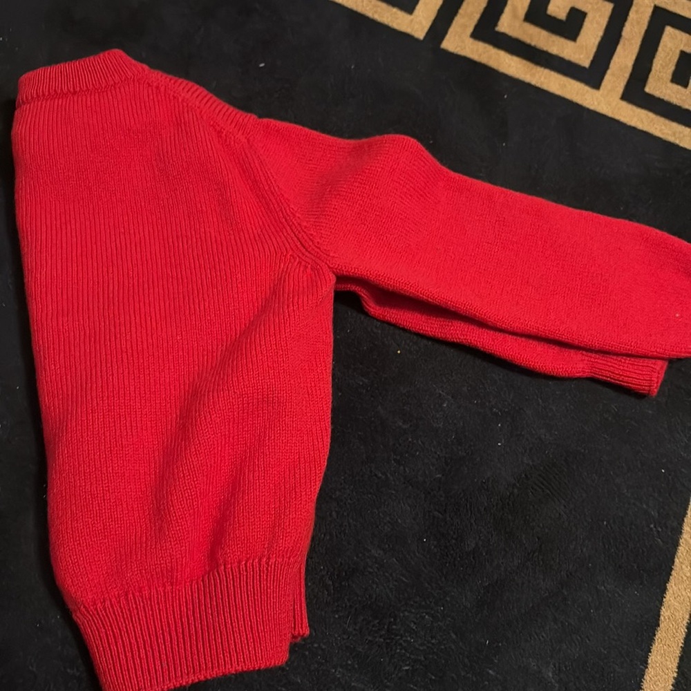 Red Versace Sweater - Picture 2 of 2
